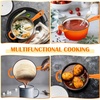 image:imageEfar 1Qt amp 2Qt amp 3Qt Sauce Pan Set with Selfbasting Lids GreenOrange