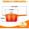 image:imageEfar 1Qt amp 2Qt amp 3Qt Sauce Pan Set with Selfbasting Lids GreenOrange