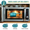 image:imageEfar 1Qt amp 2Qt amp 3Qt Sauce Pan Set with Selfbasting Lids GreenPeacock Green