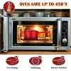 image:imageEfar 1Qt amp 2Qt amp 3Qt Sauce Pan Set with Selfbasting Lids GreenRed