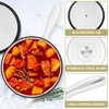 image:imageEfar 1Qt amp 2Qt amp 3Qt Sauce Pan Set with Selfbasting Lids GreenWhite