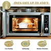 image:imageEfar 1Qt amp 2Qt amp 3Qt Sauce Pan Set with Selfbasting Lids GreenWhite