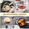 image:imageEfar 1Qt amp 2Qt Enameled Cast Iron Sauce Pan Set with Selfbasting Lids  Small Heavy Duty Dutch Oven Pot for All Kitchen Stove InductionReady amp Easy Clean PinkCream