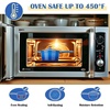 image:imageEfar 1Qt amp 2Qt Enameled Cast Iron Sauce Pan Set with Selfbasting Lids  Small Heavy Duty Dutch Oven Pot for All Kitchen Stove InductionReady amp Easy Clean PinkDeep Blue