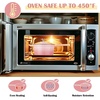 image:imageEfar 1Qt amp 2Qt Enameled Cast Iron Sauce Pan Set with Selfbasting Lids  Small Heavy Duty Dutch Oven Pot for All Kitchen Stove InductionReady amp Easy Clean PinkPink