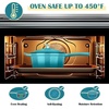 image:imageEfar 1Qt amp 2Qt Enameled Cast Iron Sauce Pan Set with Selfbasting Lids  Small Heavy Duty Dutch Oven Pot for All Kitchen Stove InductionReady amp Easy Clean PinkPeacock Green