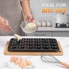 image:imageEfar Muffin Pan Set of 2 Regular 12Cup amp Mini 24Cup Cupcake Pan  Nonstick Carbon Steel Muffin Tins for Easy Release 2 Sizes for Baking Muffins amp Cupcakes WarpFree amp Even Baking Oven SafeCarbon Steel