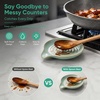 image:imageEfar Spoon Rest Ceramic Spoon Holder for Stove Top HeatResistant  5 Inch Utensils Rest for Coffee Bar amp Kitchen Counter Decor Fits Ladles amp Spatulas Dishwasher Safe Celadon GreenGreen