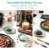 image:imageEfar Spoon Rest Ceramic Spoon Holder for Stove Top HeatResistant  5 Inch Utensils Rest for Coffee Bar amp Kitchen Counter Decor Fits Ladles amp Spatulas Dishwasher Safe Celadon GreenGreen