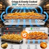 image:imageEfar Air Fryer Basket for Oven Large Air Fryer Basket amp Tray 18 x 13  Stainless Steel Crisper Tray amp Baking Pan for Oven Cooking Broiling Grilling Heavy Duty amp Dishwasher Safe177 x 13